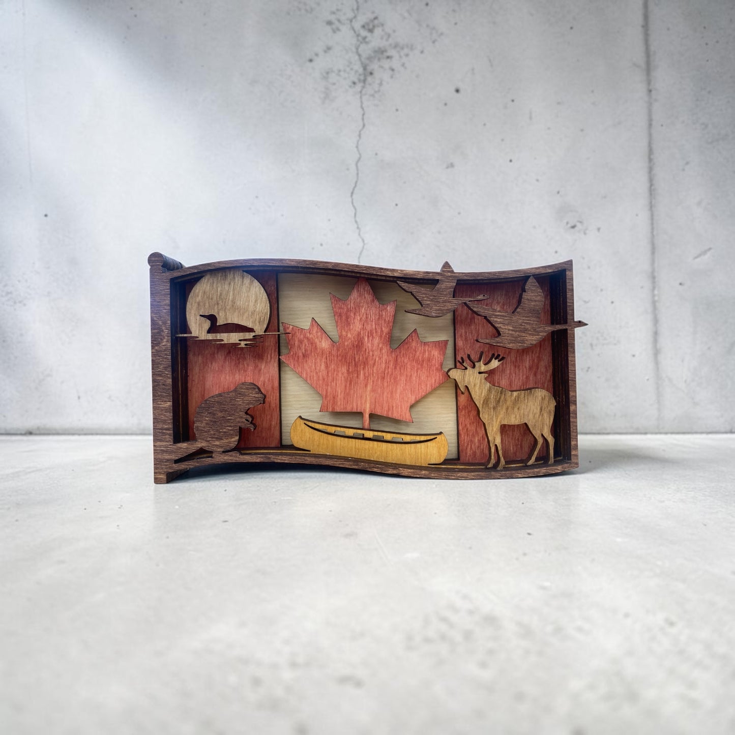 O Canada shadowbox