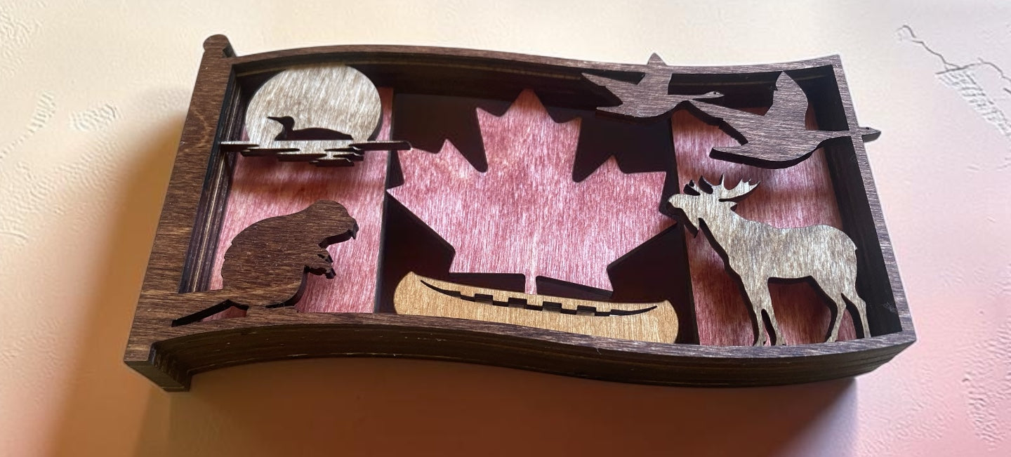 O Canada shadowbox