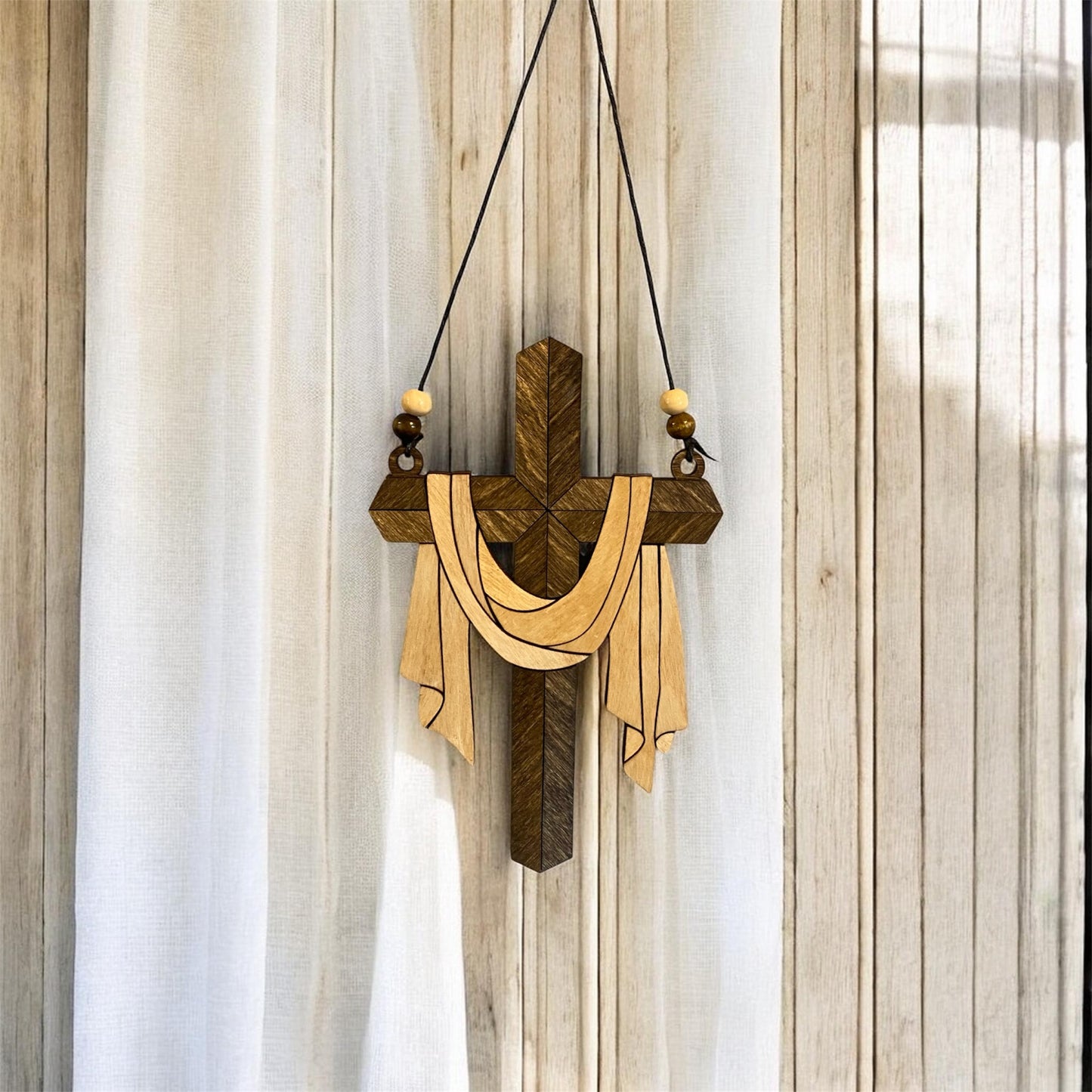Shrouded cross