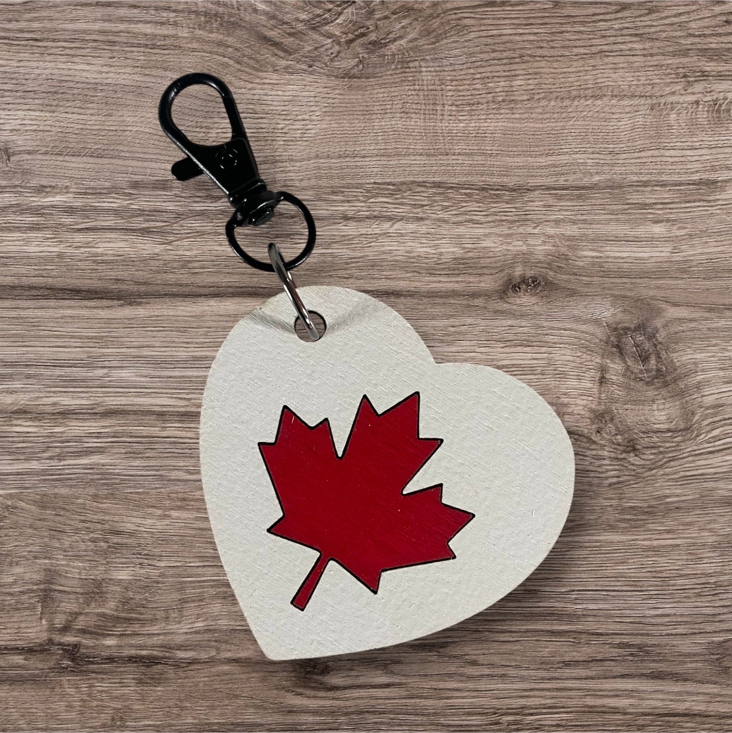 Canadian bag tag/purse charm/keychain