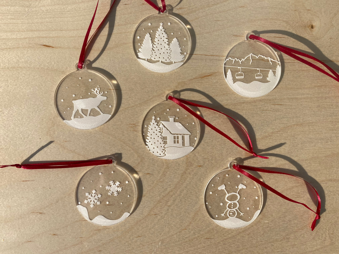 Christmas Acrylic Ornaments