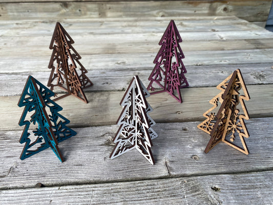 Christmas 3D Trees