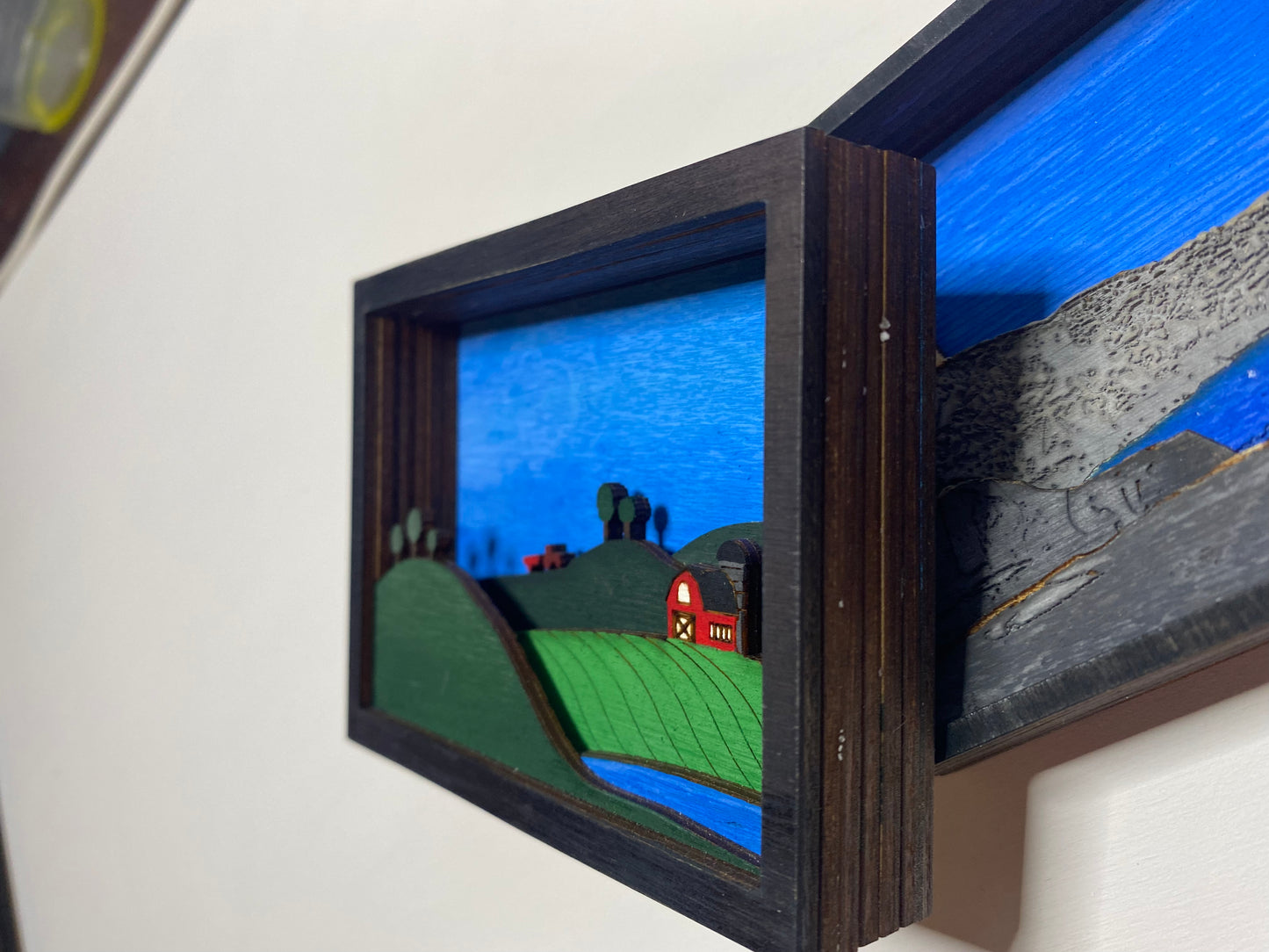 On the Farm 3D Shadowbox